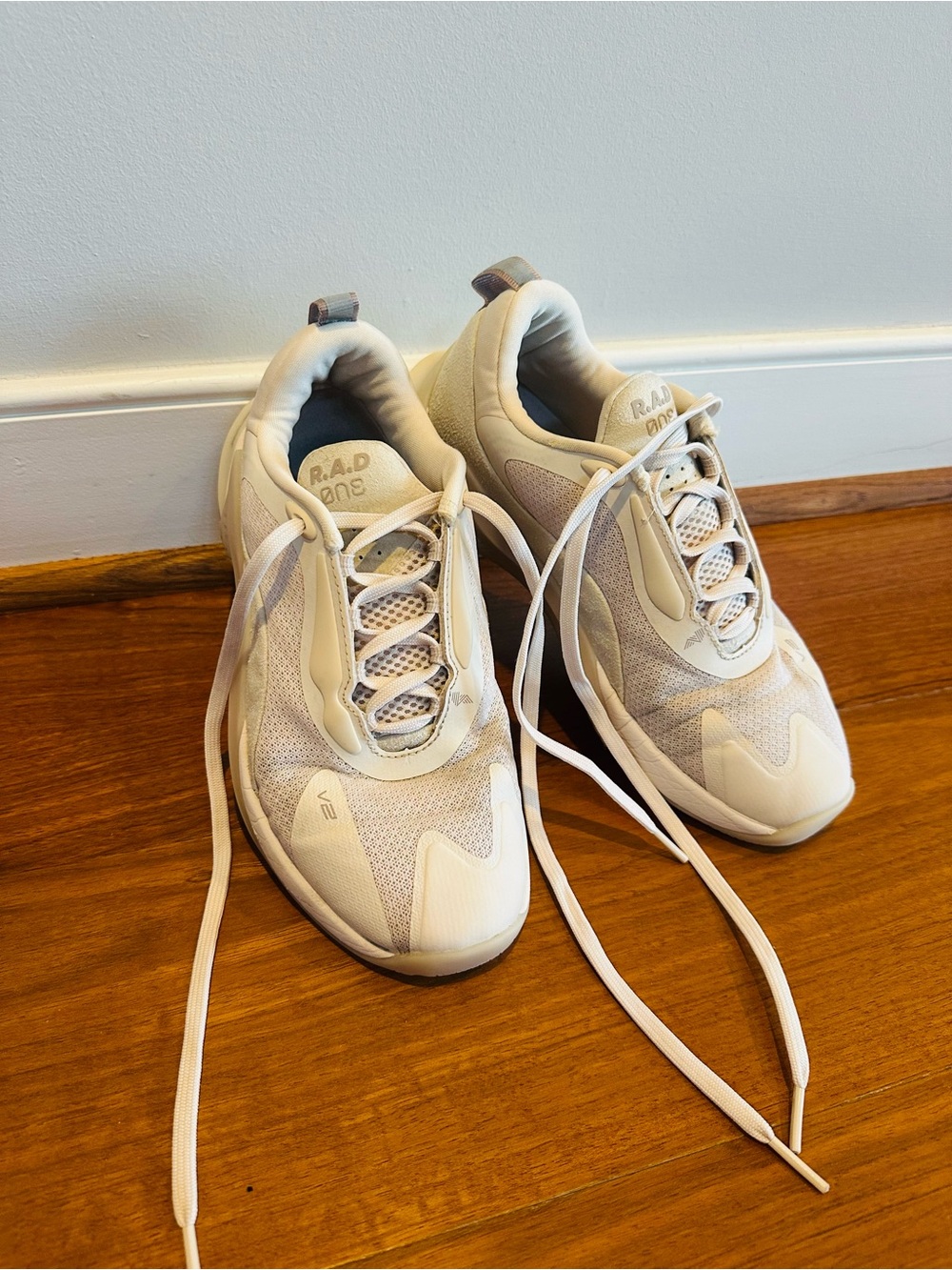 R.A.D. One V2 Crystal Gray Sneakers 6/7.5 - Picture 9 of 12